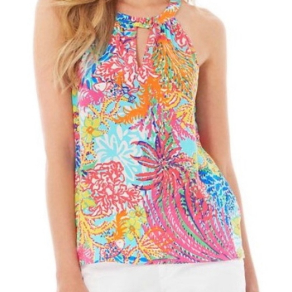 Lilly Pulitzer Rogan Halter Top